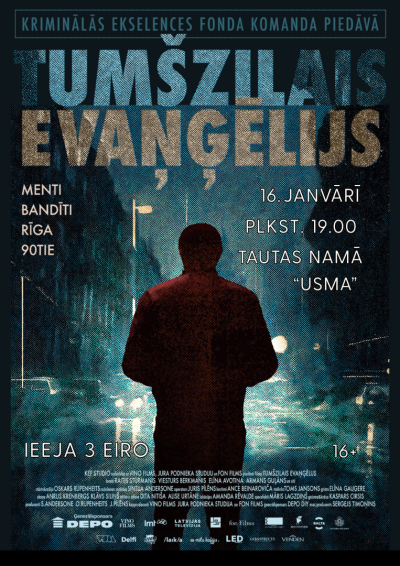 Usmas tautas namā izrādīs filmu "Tumšzilais evaņģēlijs"