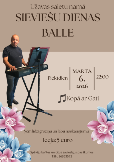 Sieviešu dienas balle Užavā