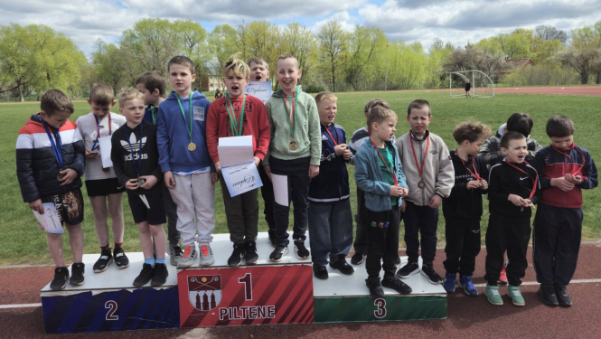 Ventspils novada BJSS sacensības vieglatlētikā U10 grupai
