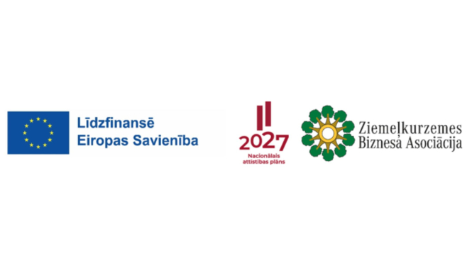 Biedrības “Ziemeļkurzemes biznesa asociācija” projektu paziņojuma logo