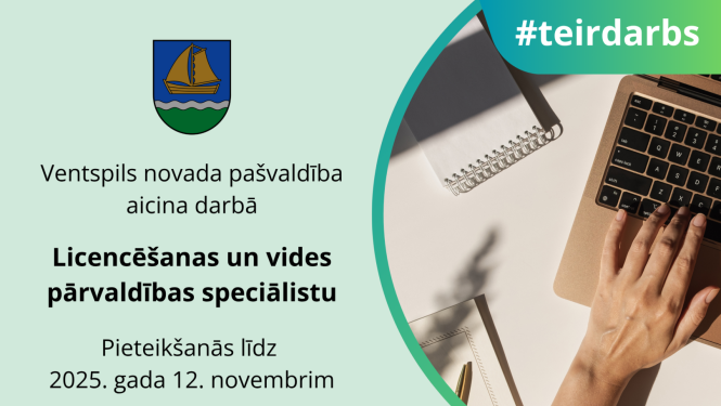 Aicina darbā licencēšanas un vides pārvaldības speciālistu