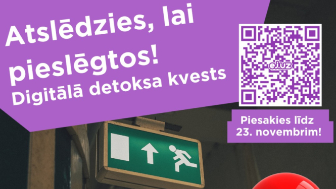 Piltenē notiks DDigitālais Detoksa Kvests