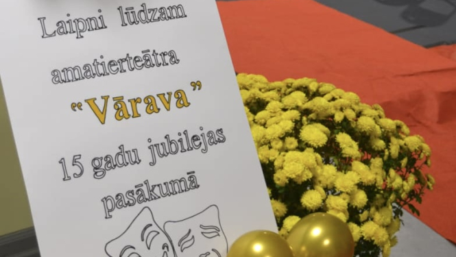 Amatierteātris “Vārava” svin 15. jubileju