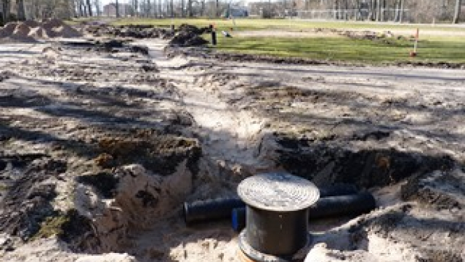 Tārgales pamatskolas sporta laukuma jaunbūve