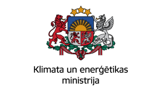 Klimata un enerģētikas ministrijas logo