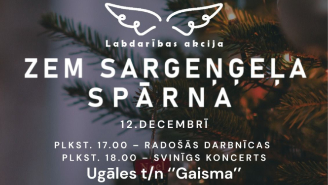 Ugālē notiks labdarības koncerts