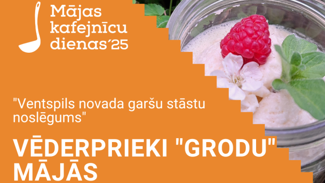 Kafejnīca "Vēderprieki "Grodu" mājās" viesus uz pusdienām aicina 23. augustā no plkst. 11.00