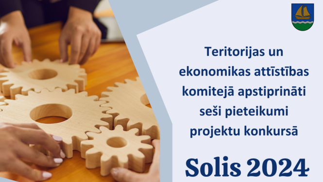 Apstiprināto projektu vizuālis