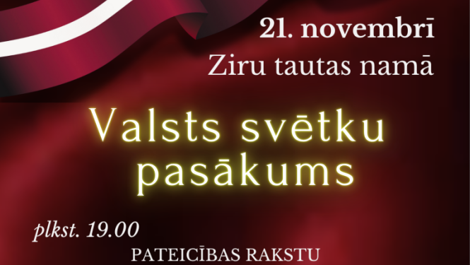 Valsts svētku pasākums Zirās