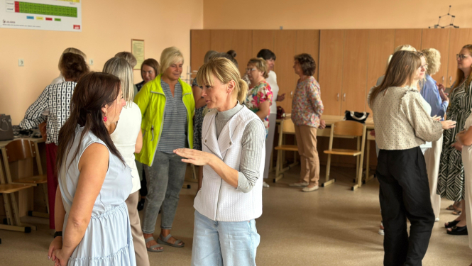 Pedagogu savstarpējas sarunas meistarklases ietvaros