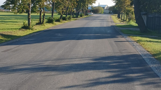 Pabeigta pašvaldības autoceļa pārbūve uzņēmējdarbības attīstībai  