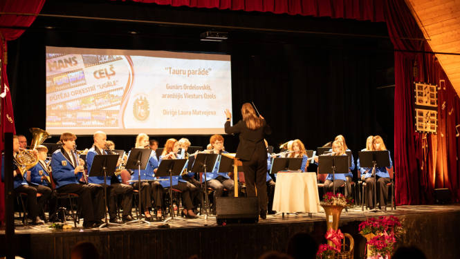 Pūtēju orķestris “Ugāle” svin 55 gadu jubileju