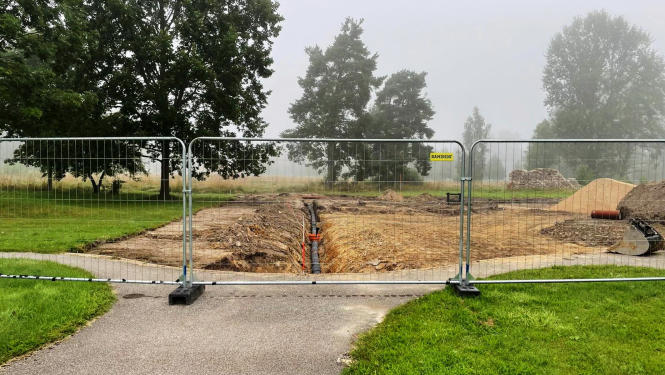 Uzsākti velotrases būvniecības darbi Ugālē