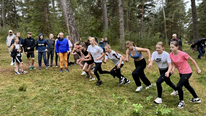 Sportisti uz starta
