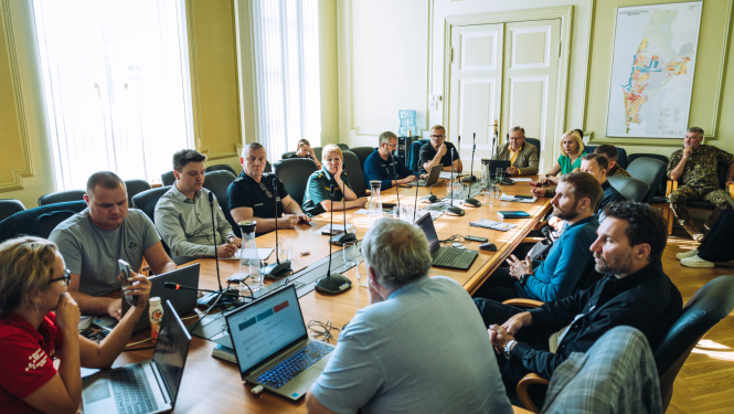 Zemessardzes 4. Kurzemes brigāde organizē civilās aizsardzības komisiju kopējās mācības