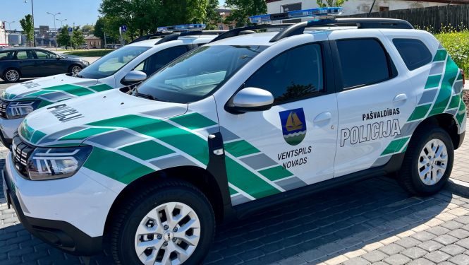 Ventspils novada pašvaldības policijas auto
