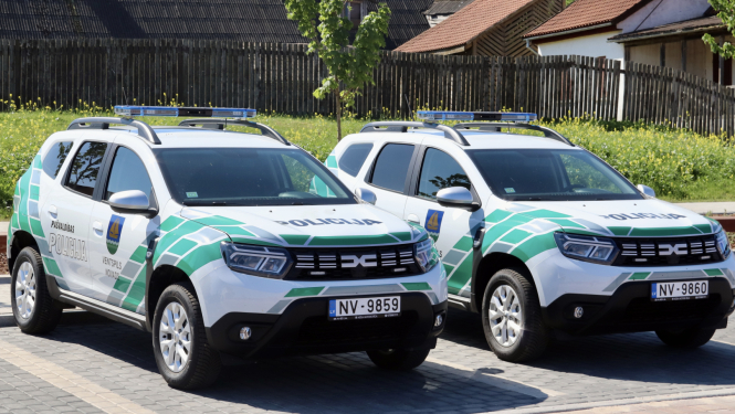 Ventspils novada pašvaldības policijas auto