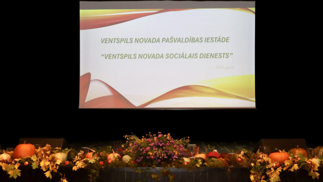 Pasākuma prezentācijas slaids