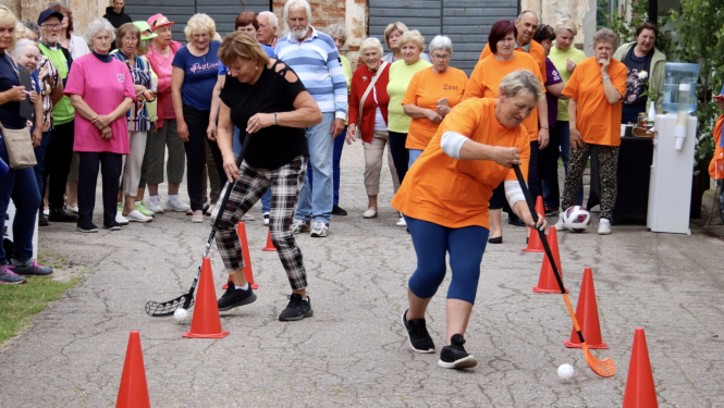 Ventspils novada seniori sporto sporta spēlēs