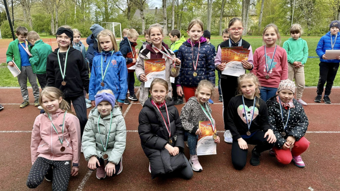Sportisti ar medaļām