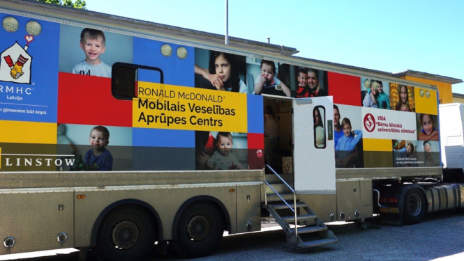 “Bērnu mobilais busiņš” jeb “Mobilais veselības aprūpes centrs” bērniem