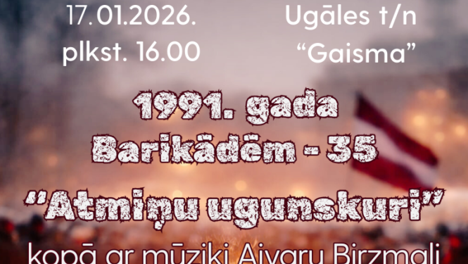 Barikāžu pasākums Ugālē