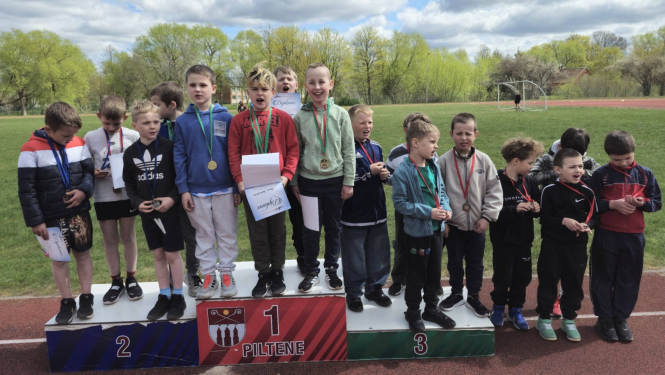 Ventspils novada BJSS sacensības vieglatlētikā U10 grupai