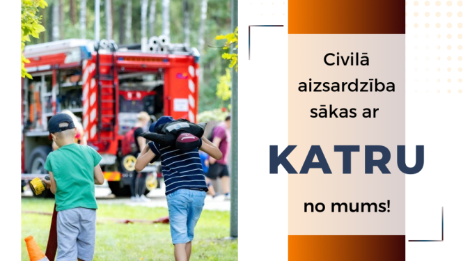 VUGD: Civilā aizsardzība sākas ar katru no mums!