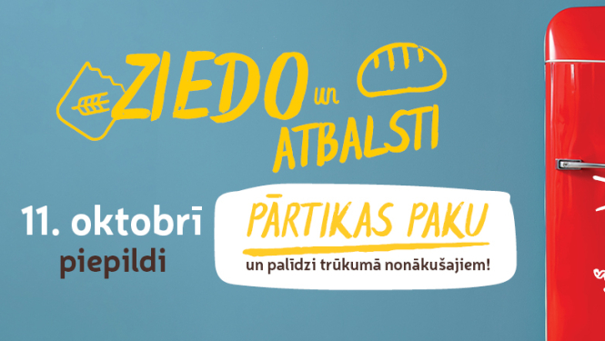 Aicinājums ziedot "Rimi" veikalos