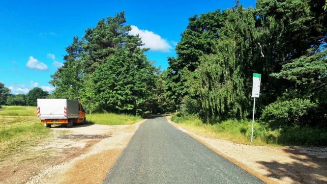 Autoceļš Jūrkalnes pagastā