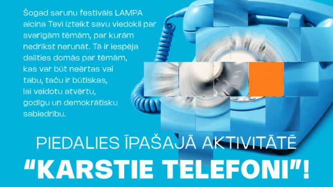 Izveidota unikāla tālruņa līnija 24226288 sasāpējušu jautājumu un tēmu aktualizēšanai