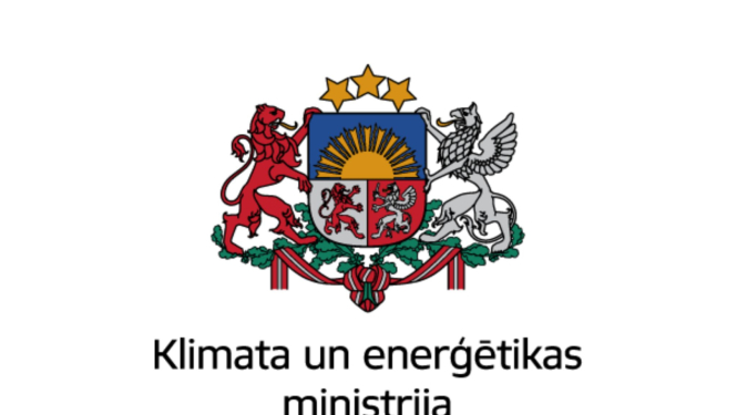 Klimata un enerģētikas ministrijas logo