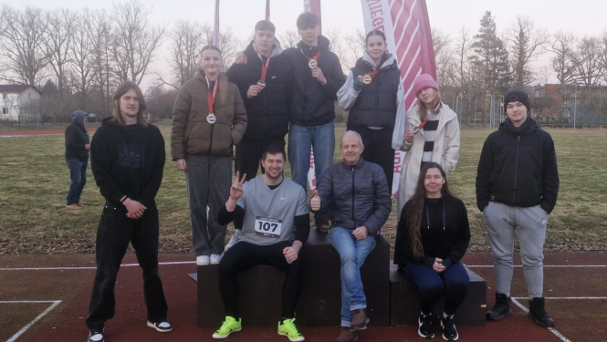 Ventspils novada Bērnu un jaunatnes sporta skolas pārstāvji