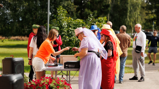 Notiek reģistrēšanās spēlei