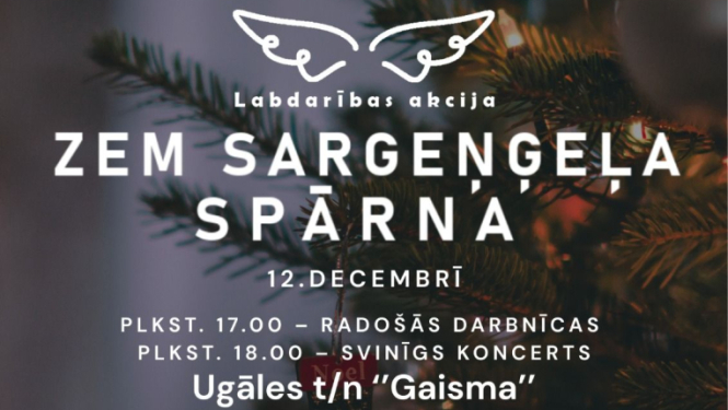 Ugālē notiks labdarības koncerts