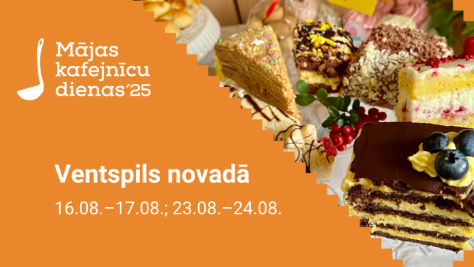 Mājas kafejnīcu dienu vizuālis