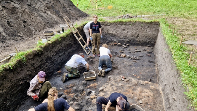 Lagzdienas pilskalna arheoloģiskā ekspedīcija