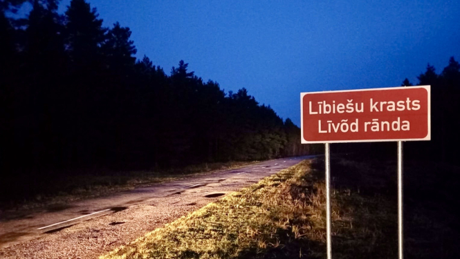 Ceļazīme lībiešu valodā