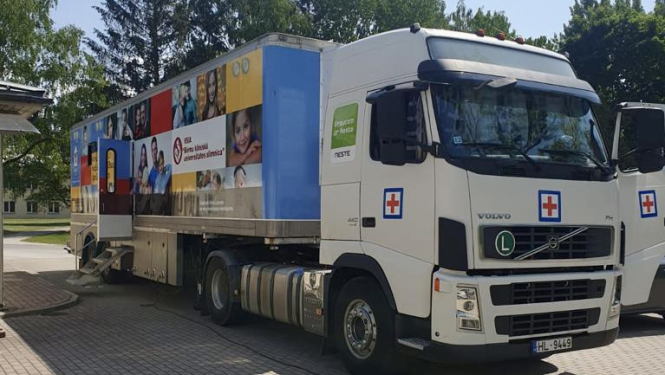 Mobilais busiņš jeb “Mobilais veselības aprūpes centrs bērniem”