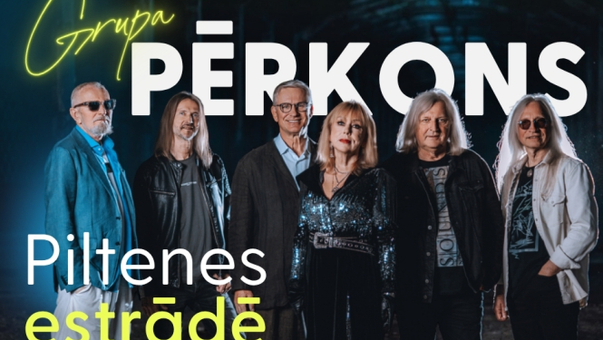 Grupa Pērkons uzstāsies Piltenē