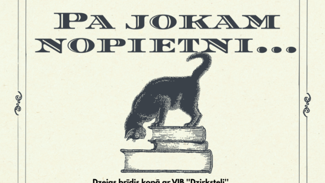 16. janvārī plkst. 19.00 Vārves pagasta saietu namā "Mazā vinda" notiks pasākums "Dzejā un mūzikā" 