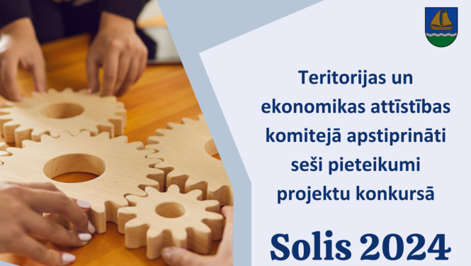 Apstiprināto projektu vizuālis