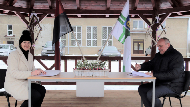 Paraksta nodomu protokolu ar Kuldīgas pašvaldību