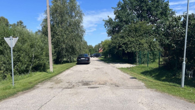 Pārbūvēs Bērzu ielu Piltenē