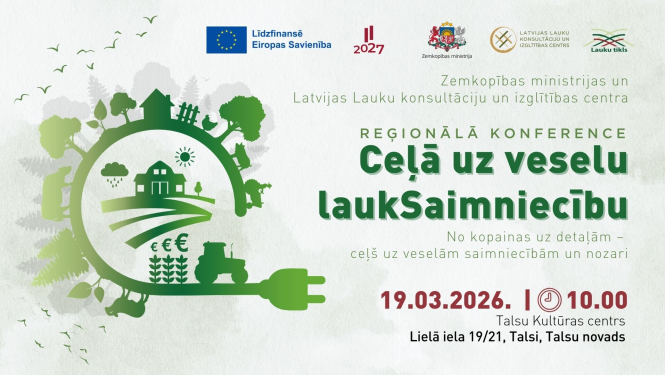 Talsos notiks lauksaimniecībai veltīta konference