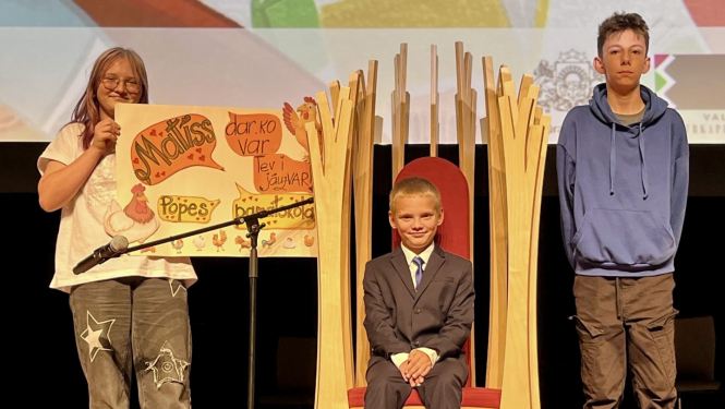 Pasākuma dalībnieks un atbalstītāji