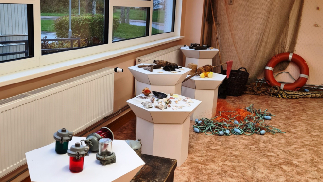 Interesanta ekspozīcija Tārgales pamatskolā