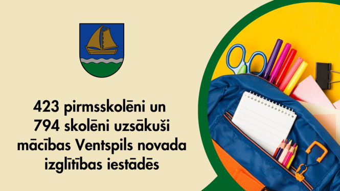 Skolēni uzsākuši mācību gaitas vizuālis