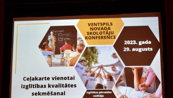 Pasākuma prezentācijas slaids