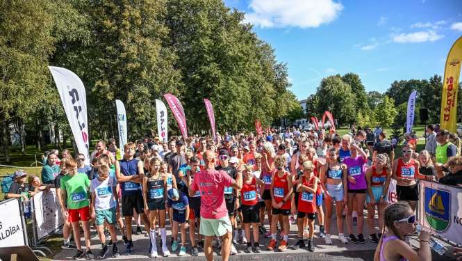 Sportisti gatavojas startam